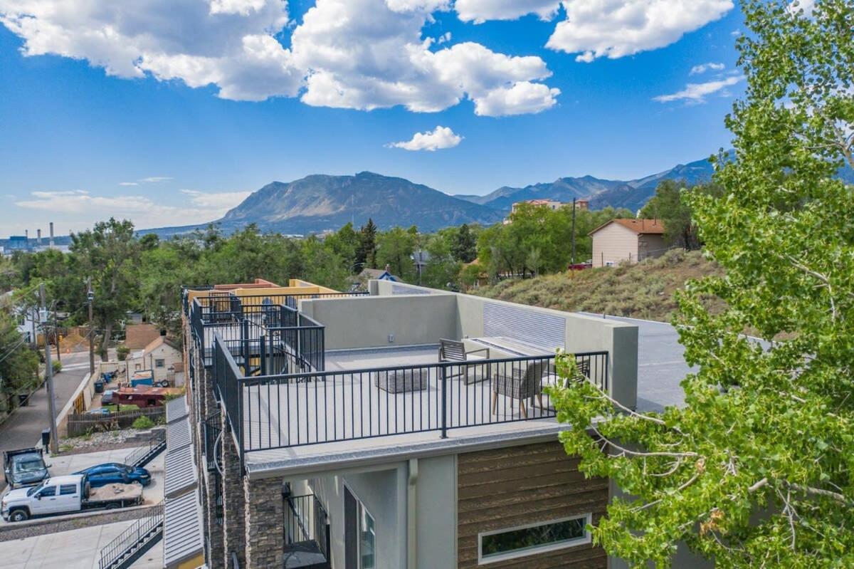 4Bd Home W Rooftop Patio Fire Pit & Mountain Views Colorado Springs Kültér fotó